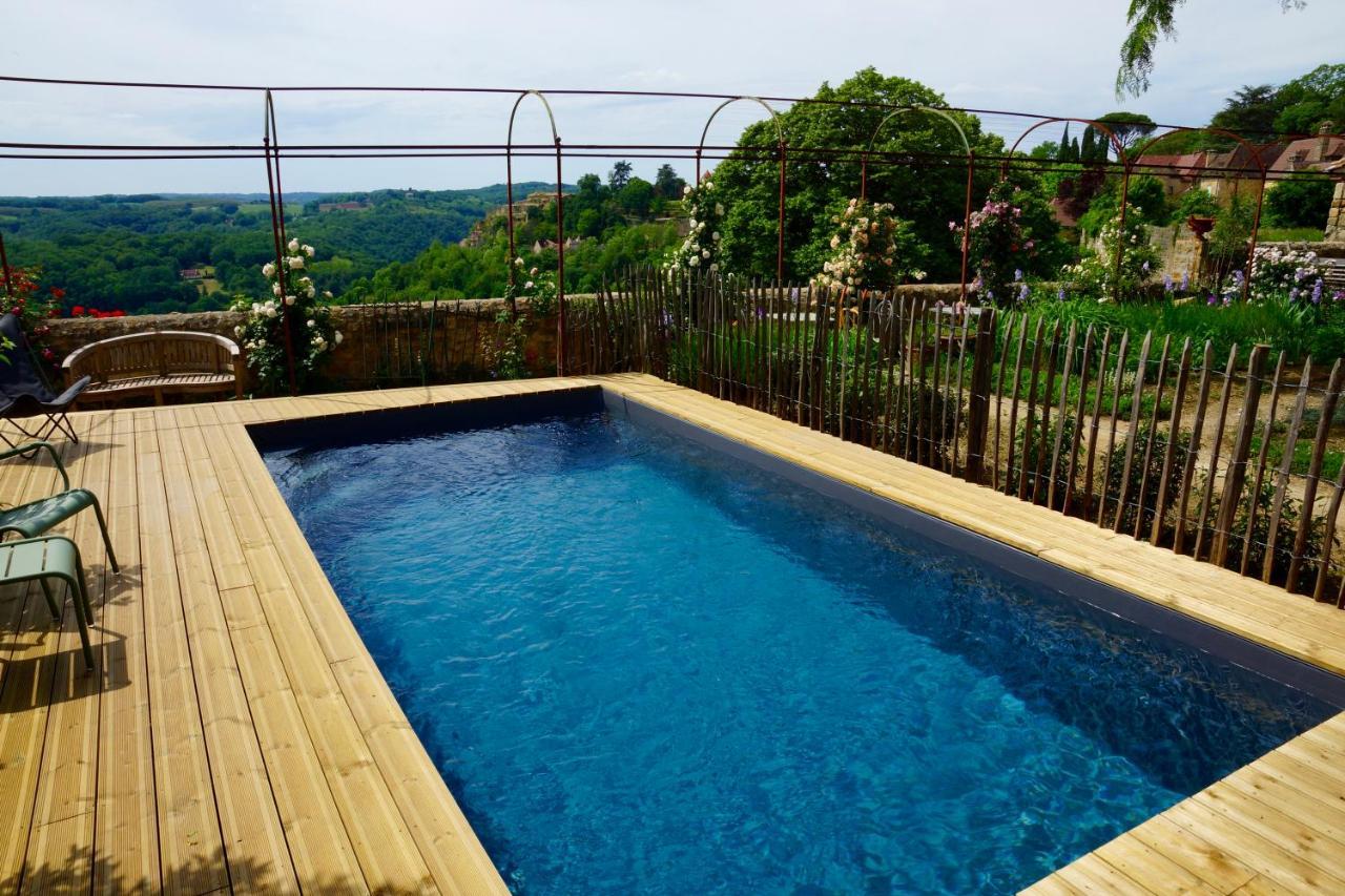 1 Logis A Domme - Piscine & Spa Zewnętrze zdjęcie
